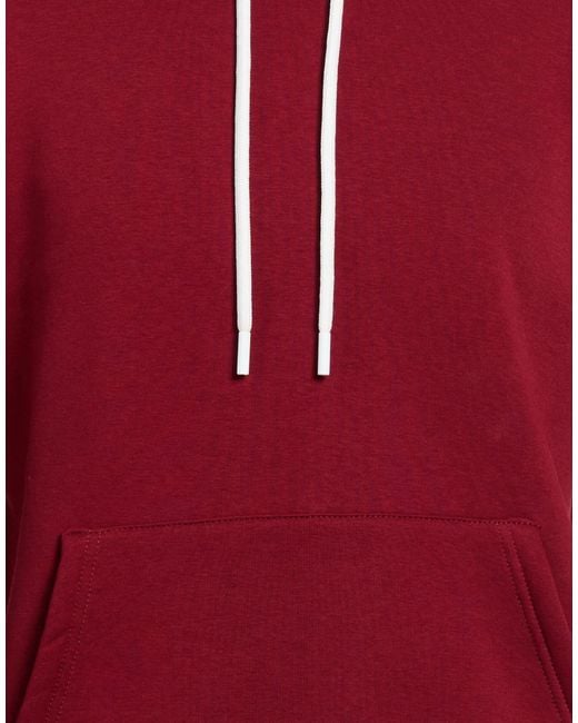 Berna Red Sweatshirt Cotton, Polyester for men
