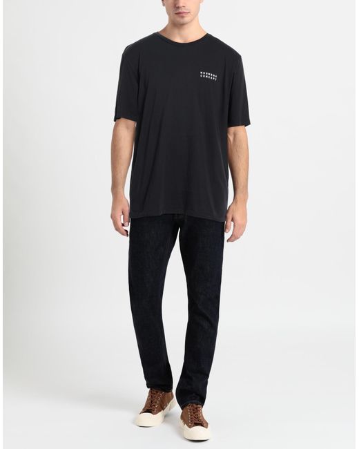 NOUMENO CONCEPT Black T-shirt for men