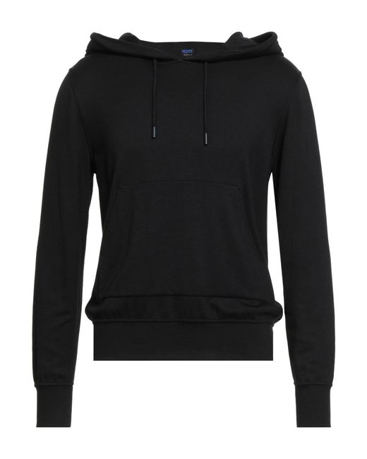 Kiton Black Knt Sweatshirt Viscose, Elastane for men