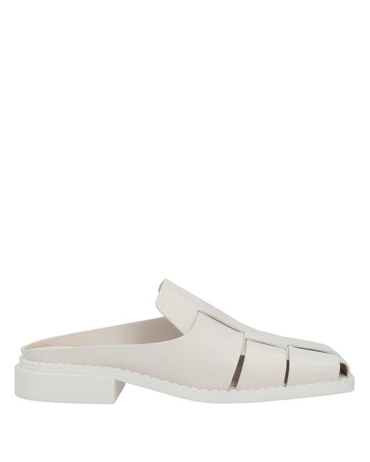 Vic Matié Mules & Clogs in Ivory (White) - Lyst