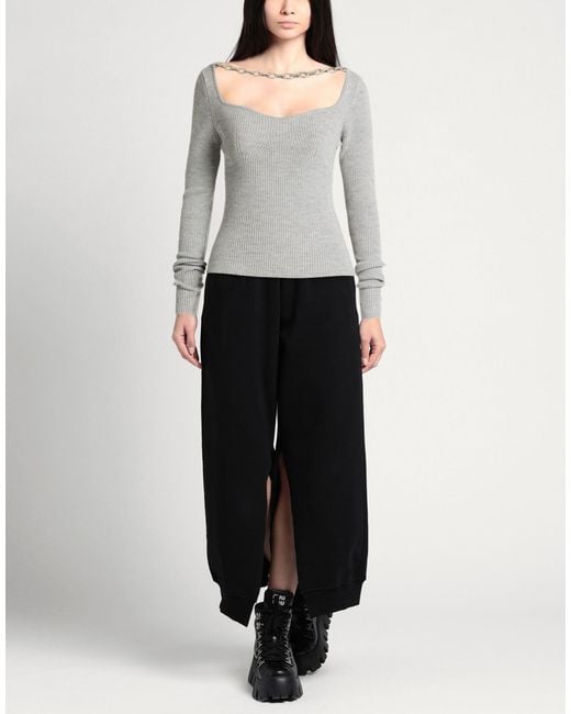 GIUSEPPE DI MORABITO Gray Light Sweater Virgin Wool, Elastane