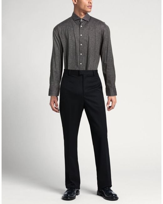 Sonrisa Gray Shirt Cotton for men