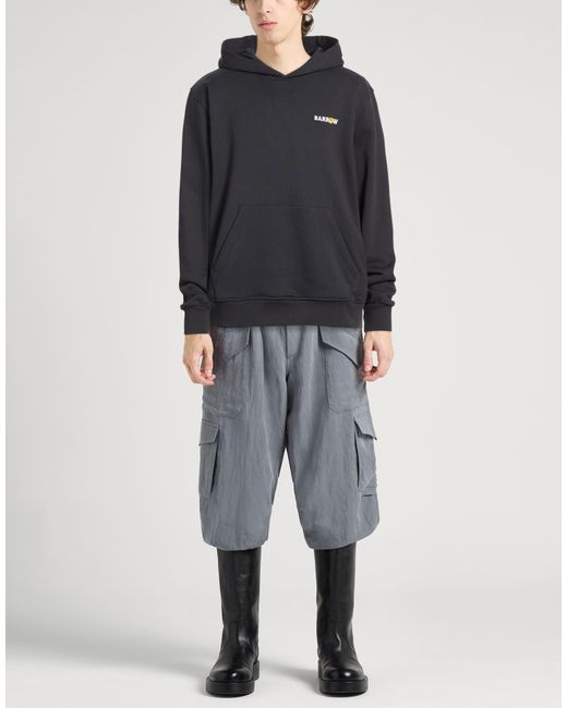 Barrow Black Sweatshirt Cotton for men