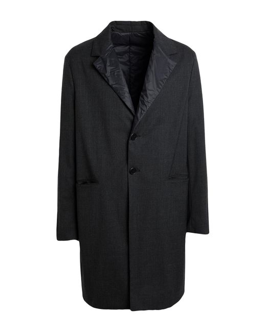 Karl Lagerfeld Black Coat for men