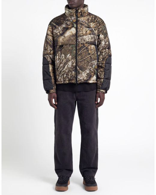 Huf Brown Puffer for men