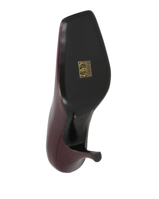 Khaite Purple Pumps Leather