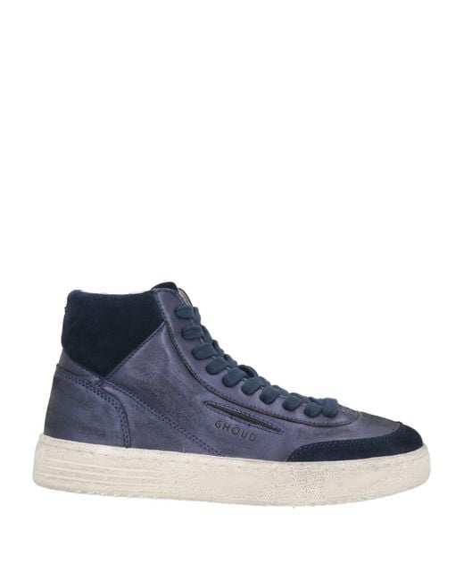 GHOUD VENICE Blue Sneakers Leather