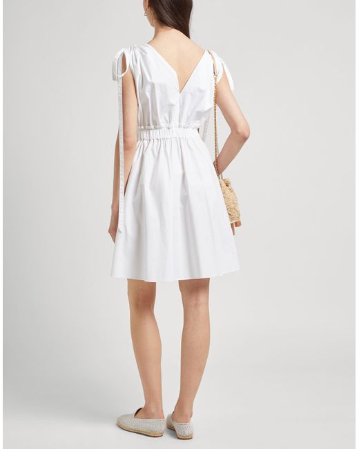 RED Valentino White Mini Dress