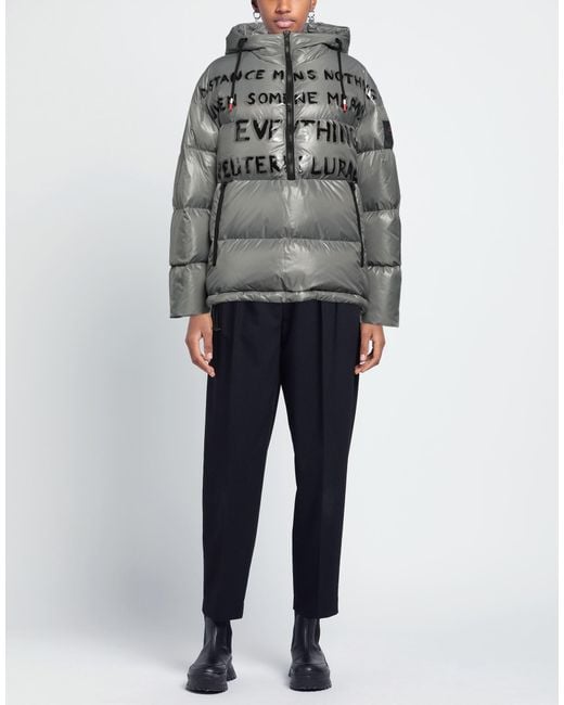PEUTEREY.PLURALS Gray Puffer Polyester