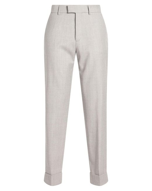 Berwich Gray Light Pants Virgin Wool, Cashmere, Elastane