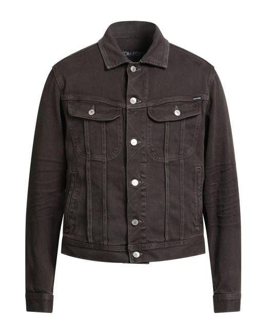 Tom Ford Jeansjacke/-Mantel in Black für Herren