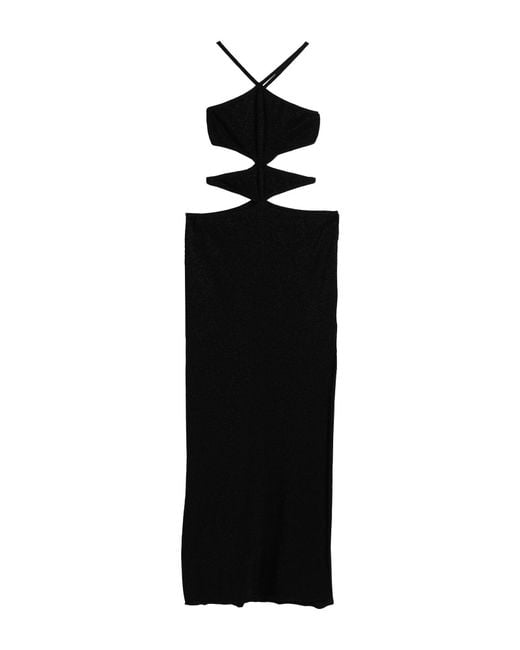 Circus Hotel Black Maxi Dress