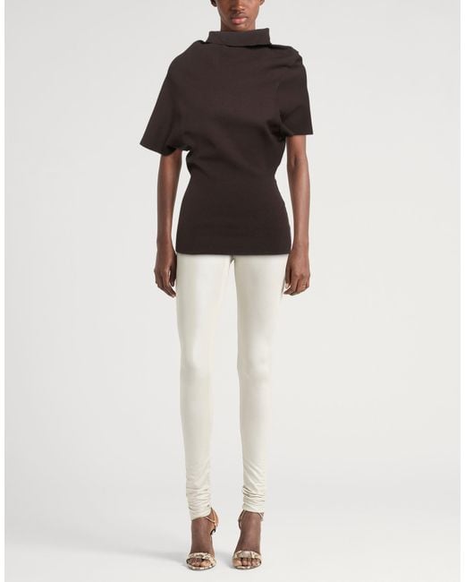 Rick Owens Black T-Shirt Viscose, Polyester, Polyamide, Elastane
