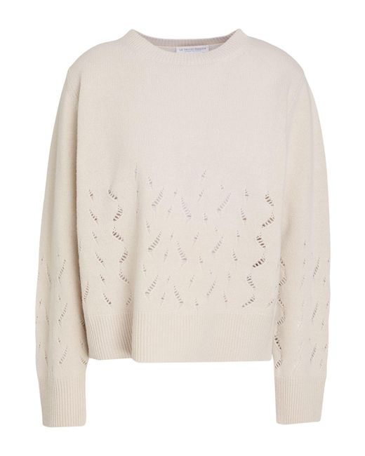 Le Tricot Perugia Natural Sweater Virgin Wool
