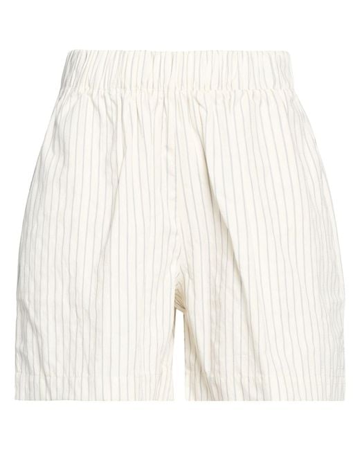 Anine Bing White Shorts & Bermuda Shorts