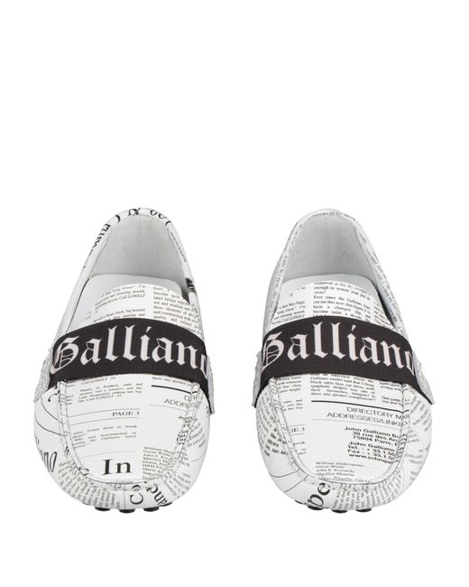 John Galliano White Loafer for men