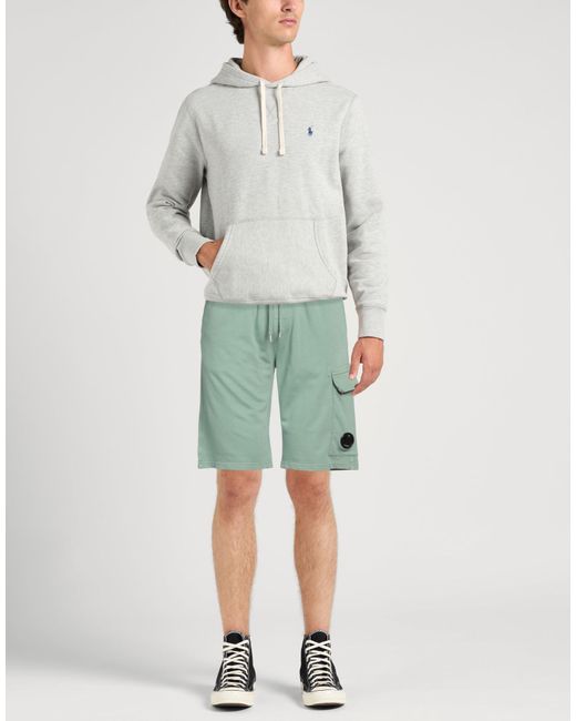 C P Company Green Shorts & Bermuda Shorts Cotton for men