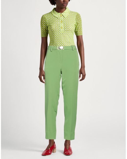 Kaos Green Pants Polyester, Elastane