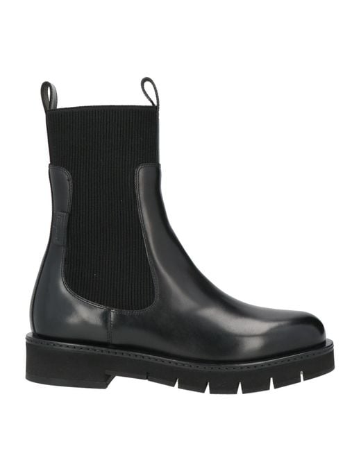 Ferragamo Black Ankle Boots