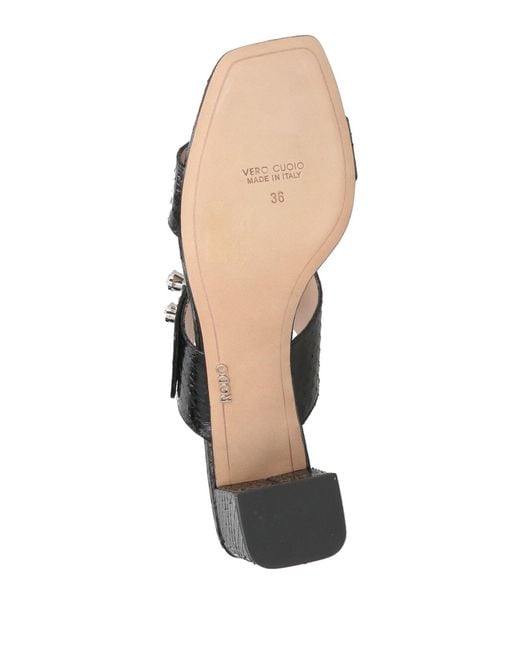 Rodo White Sandals Leather