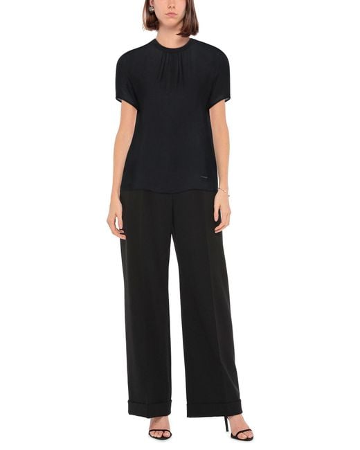 DSquared² Black Top Silk, Cotton