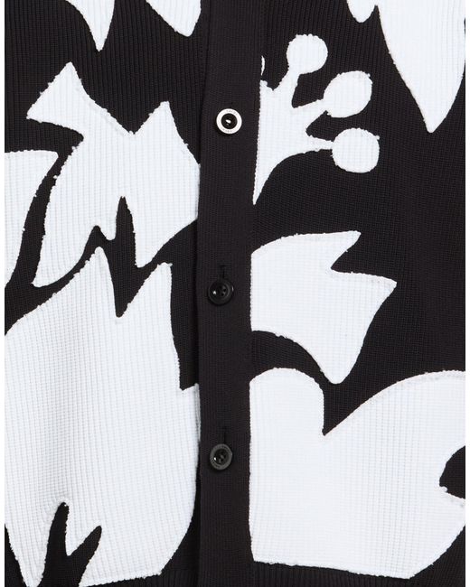 Sacai Black Cardigan Polyester for men