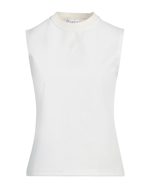 J.W. Anderson White Top Polyester, Elastane