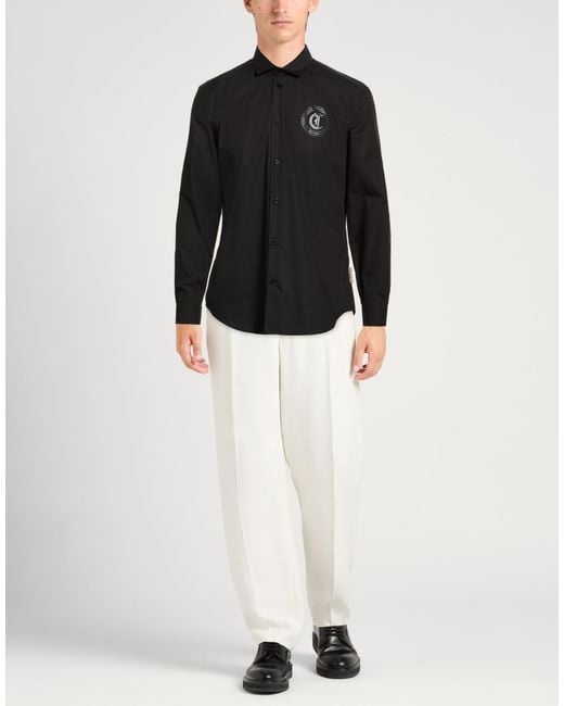 Just Cavalli Black Shirts for men