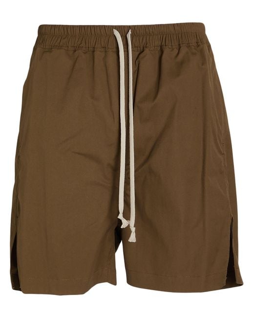 Rick Owens Green Shorts & Bermuda Shorts for men