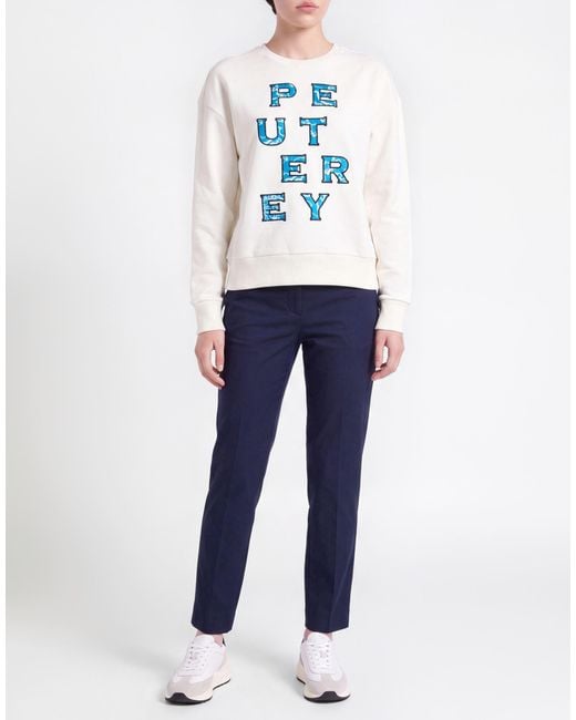 Peuterey White Ivory Sweatshirt Cotton