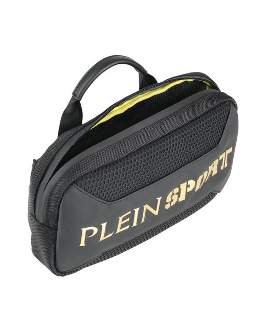 Philipp Plein Black Belt Bag for men