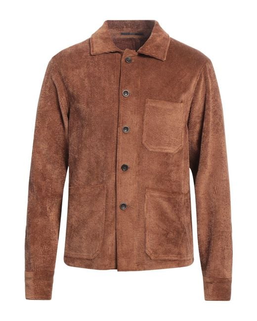 AT.P.CO Brown Shirt for men