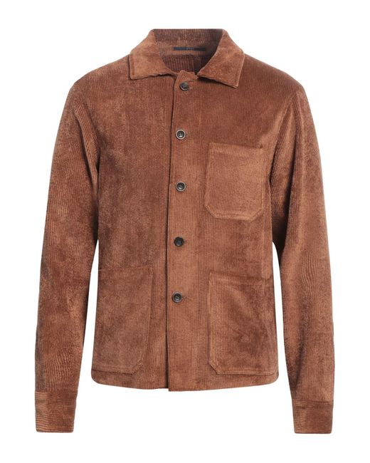 Camicia di AT.P.CO in Brown da Uomo