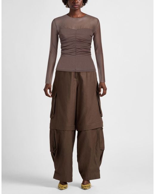 MEIMEIJ Brown Top Polyamide