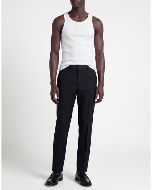 Dolce & Gabbana White Tank Top Cotton for men