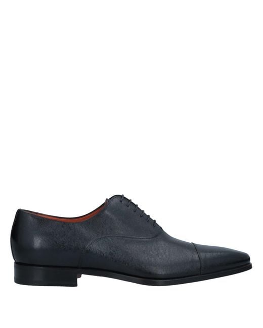 Santoni Blue Lace-up Shoes for men