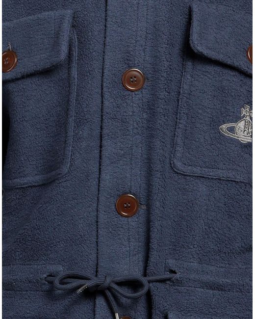 Vivienne Westwood Blue Coat for men