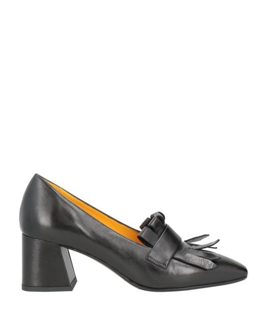Mara Bini Gray Loafers Leather