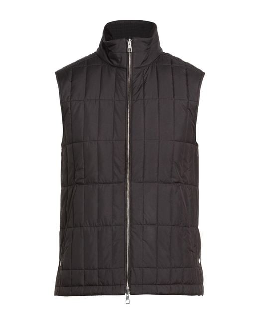Dunhill Black Vest Polyester for men