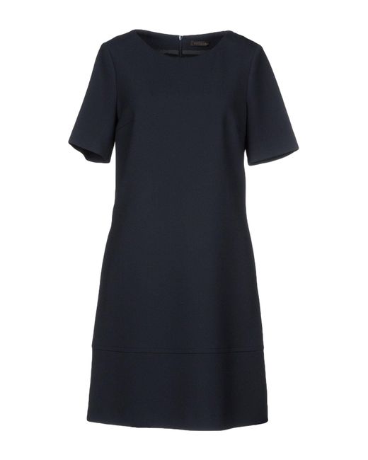 Peserico Blue Short Dress