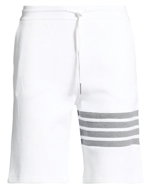 Thom Browne White Shorts & Bermuda Shorts for men
