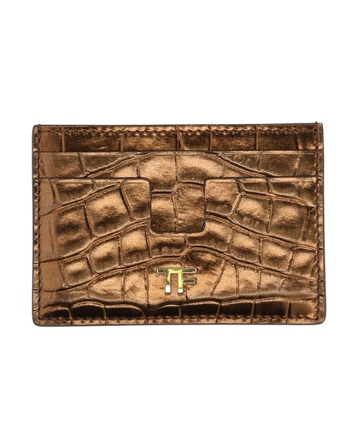 Tom Ford Metallic Cardholder