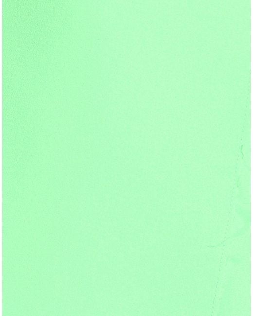 MSGM Green Shorts & Bermuda Shorts