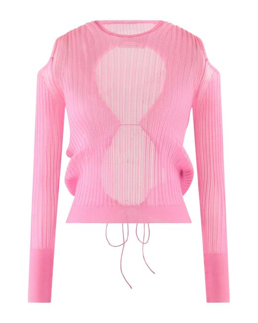 CECILIE BAHNSEN Pink Sweater