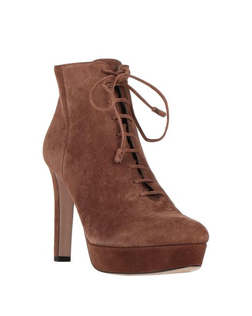 Prada Brown Ankle Boots