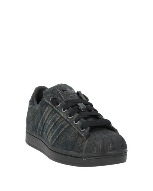 Adidas Originals Black Sneakers Textile Fibers for men