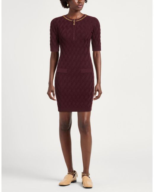 Elisabetta Franchi Purple Mini Dresses