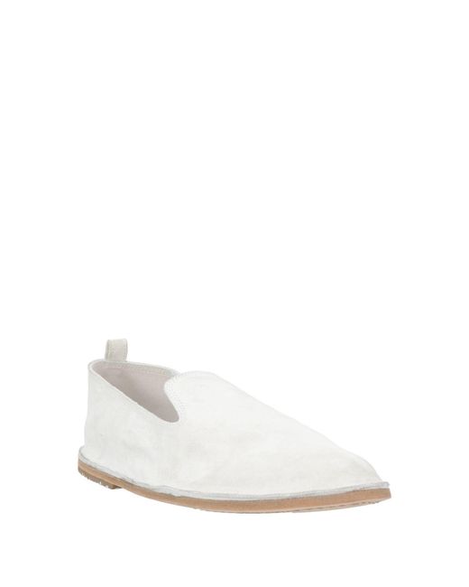 Marsèll White Light Loafers Leather
