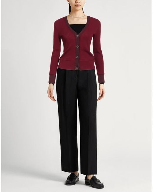 Thom Browne Red Strickjacke