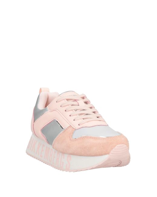Bikkembergs Pink Sneakers